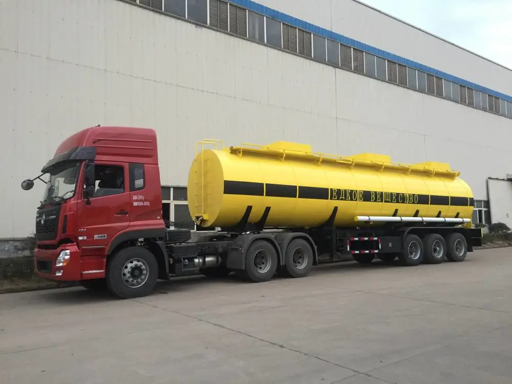 空气悬挂钢衬塑罐车,8类腐蚀液体罐车 内滚塑罐车现车销售