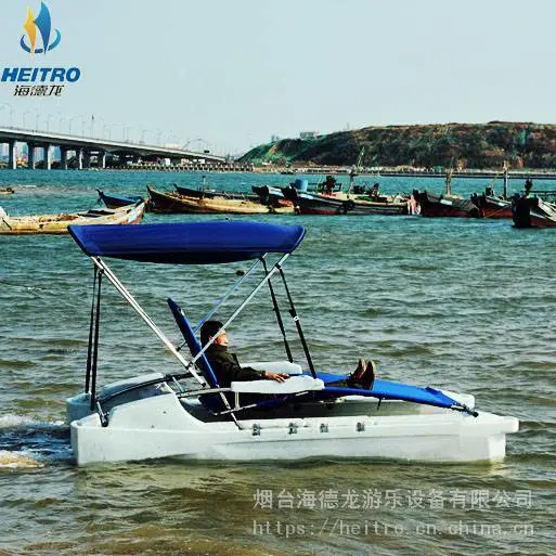 19年新款水上电动躺椅 闪亮问世 双浮联体结构 稳性良好