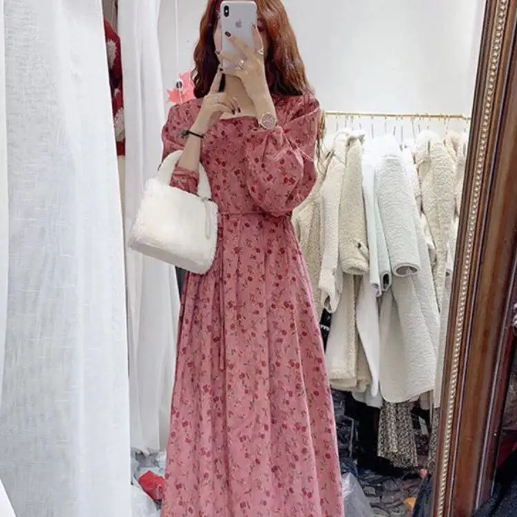 服装批发代理抽褶显瘦褶皱中长裙子一元购衣服