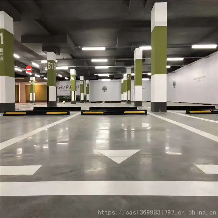 交通设施生产厂家橡胶挡车胶 橡塑挡车器限位器 5年质保车轮阻车器