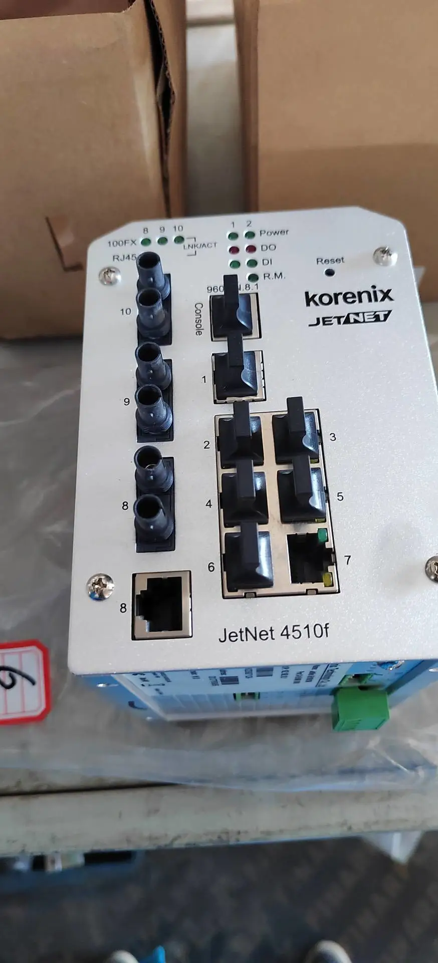JetNet 4510/4510-w 10 科洛理思口网管型工业以太网交换机