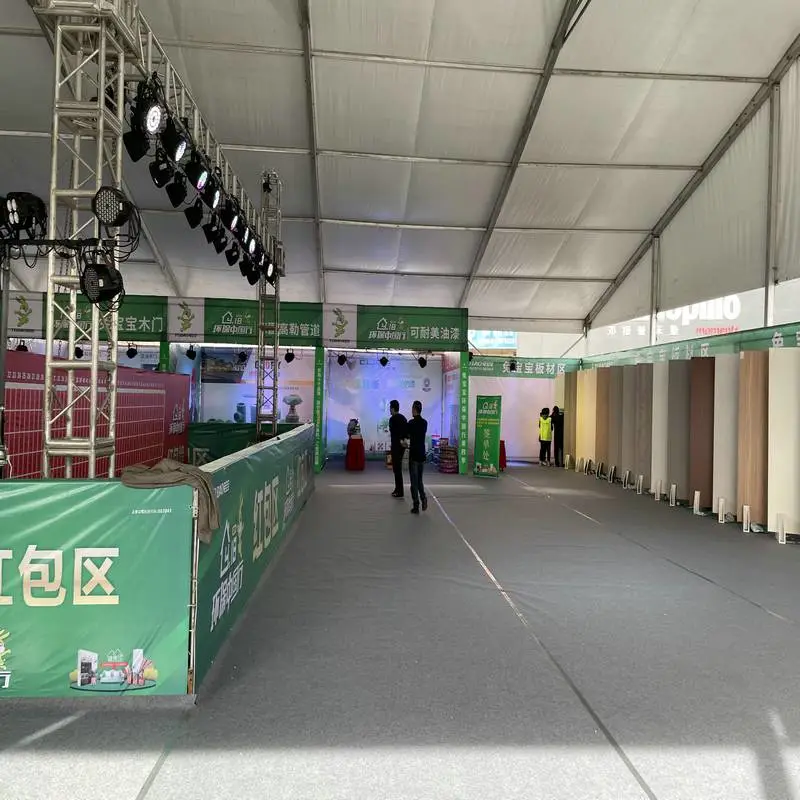 南　通大型特卖会展销篷房出租可重复利用耐磨保暖