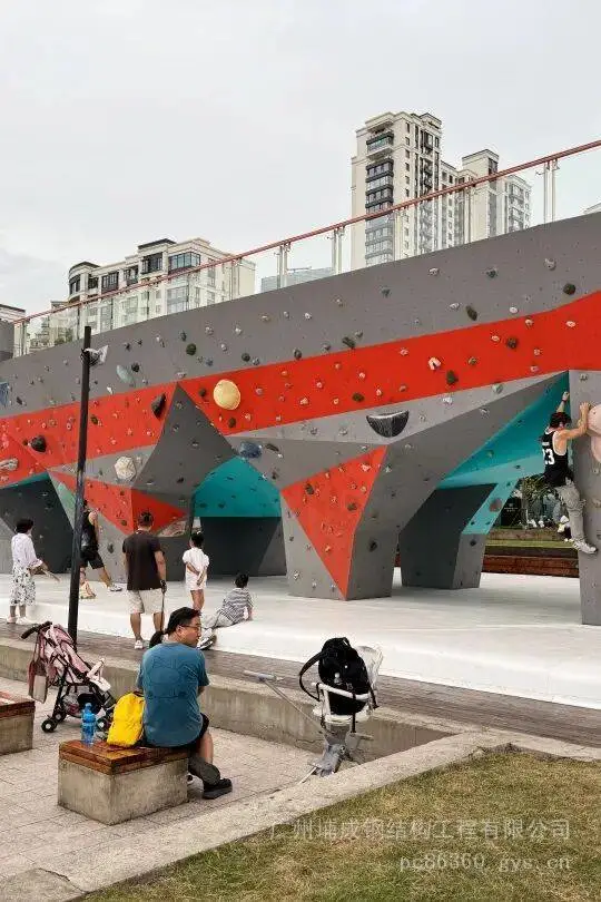 攀岩馆建设_佛山攀岩墙设计_珠海东莞学校比赛攀岩墙上门安装