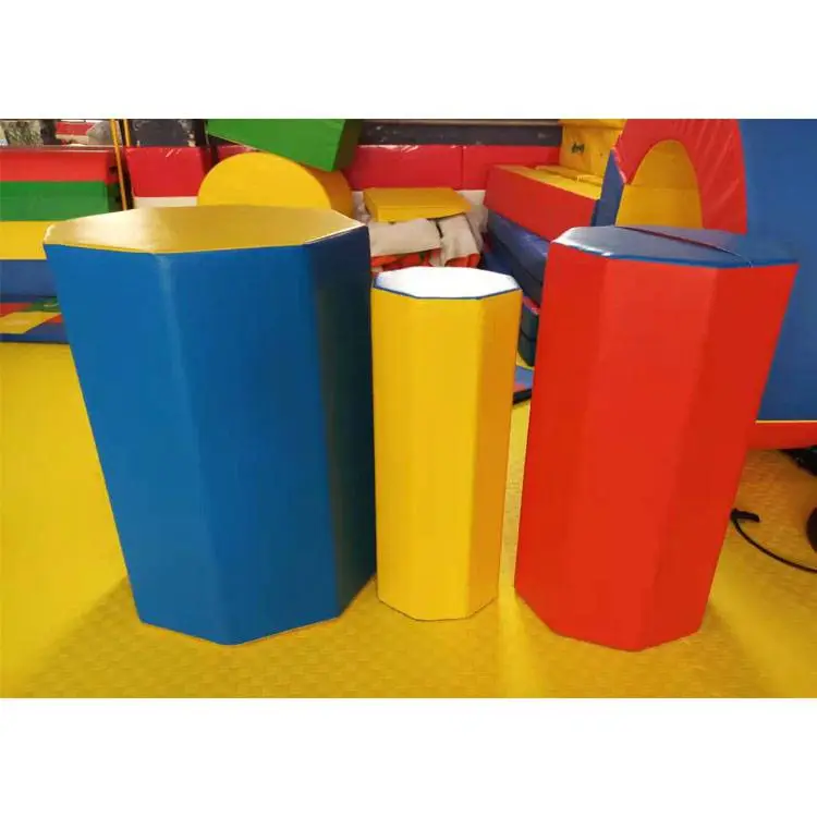 幼儿园跳箱平衡木四合一体适能训练儿童弹跳软体教具感统训练器材