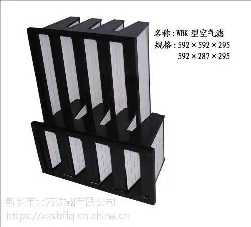 【WBK组合式高效空气过滤器】大风量W型猪舍过滤设备北滤制造