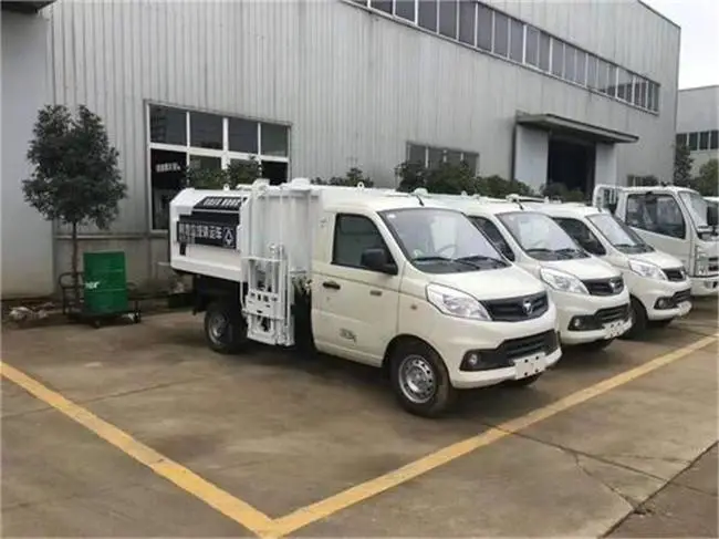 程力挂桶式压缩垃圾车配置