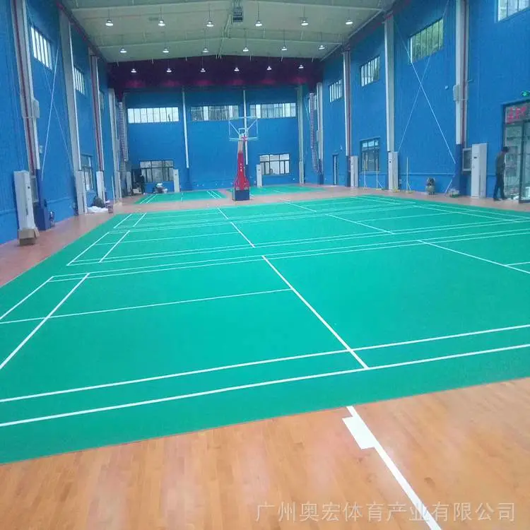 羽毛球塑胶场地维修,羽毛球场要建多高
