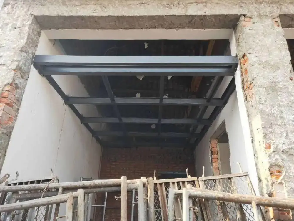 千顺达石家庄裕华钢结构搭建钢结构复式层制作
