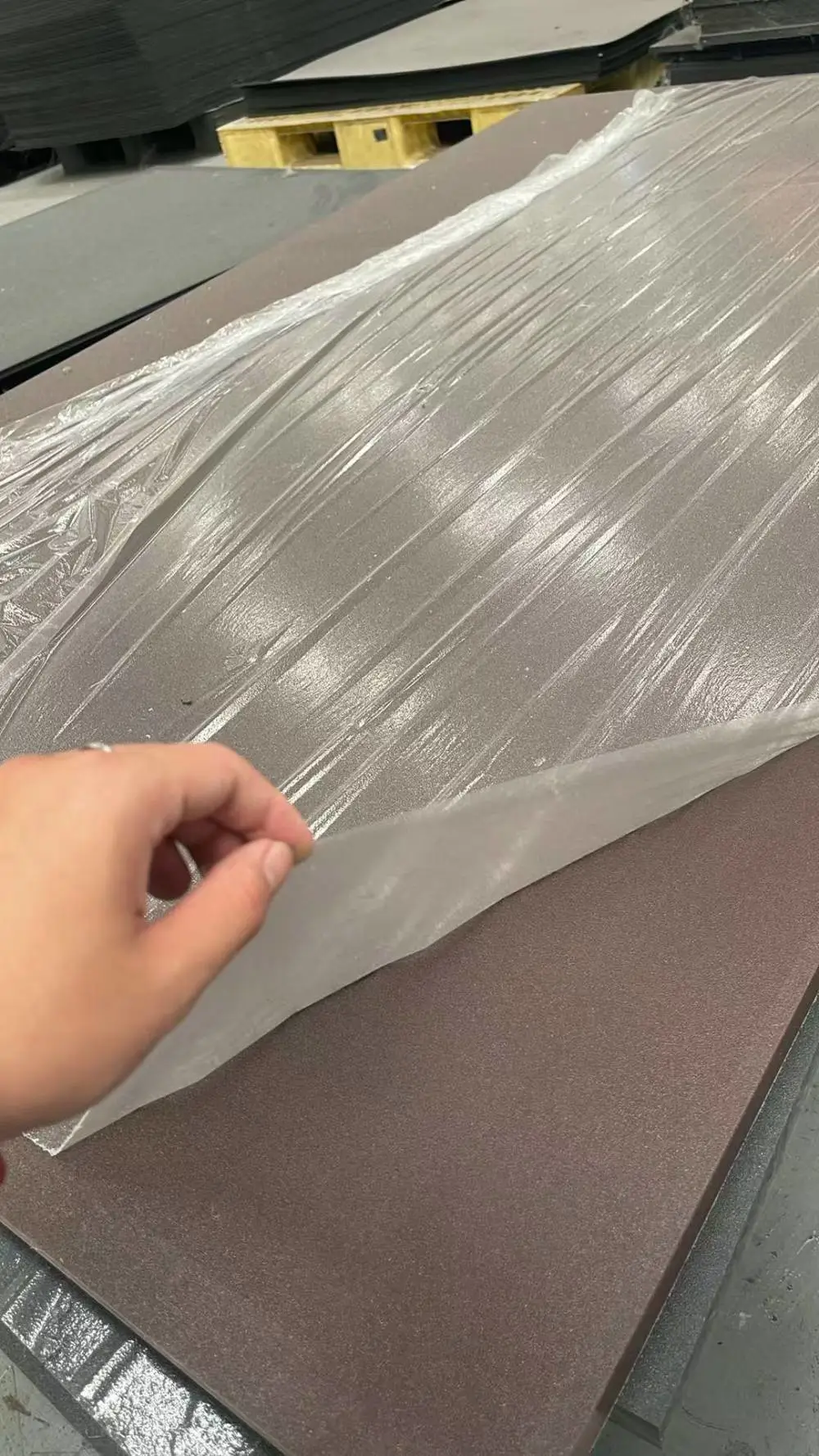 Pe板覆膜透明保护膜中粘好贴易撕不留胶按需定做