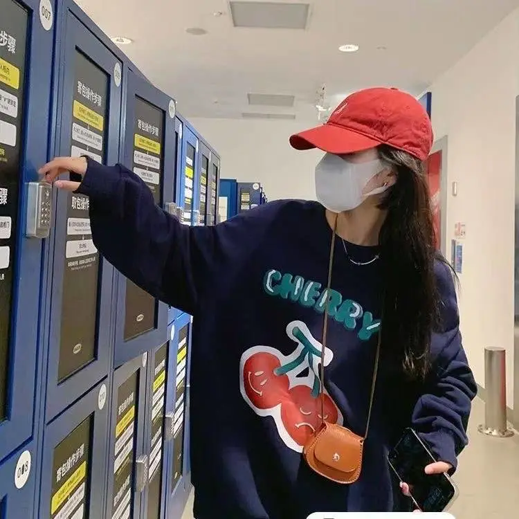 河南安阳卫衣女宽松韩版新款加厚女士新款休闲卫衣