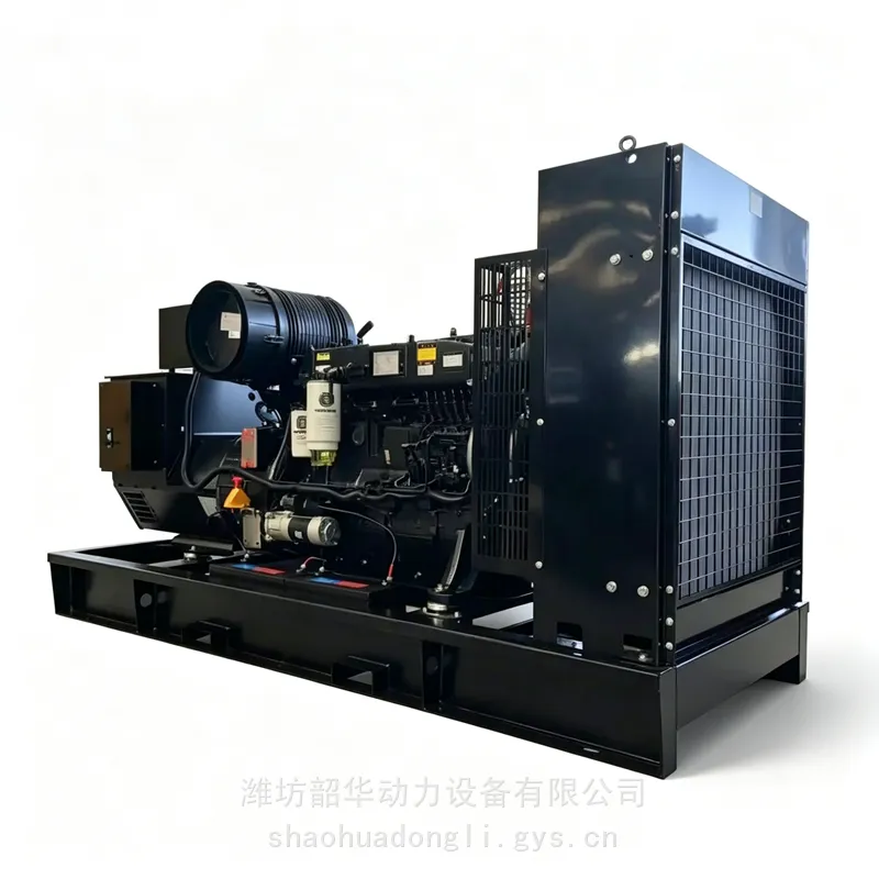 潍柴 250kw柴油发电机组 WP10264E200 足功率发电 化工厂备用 现货现发