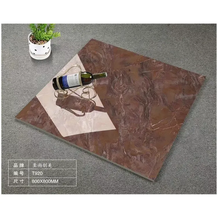 淄博防污耐磨全抛釉瓷砖生产厂家