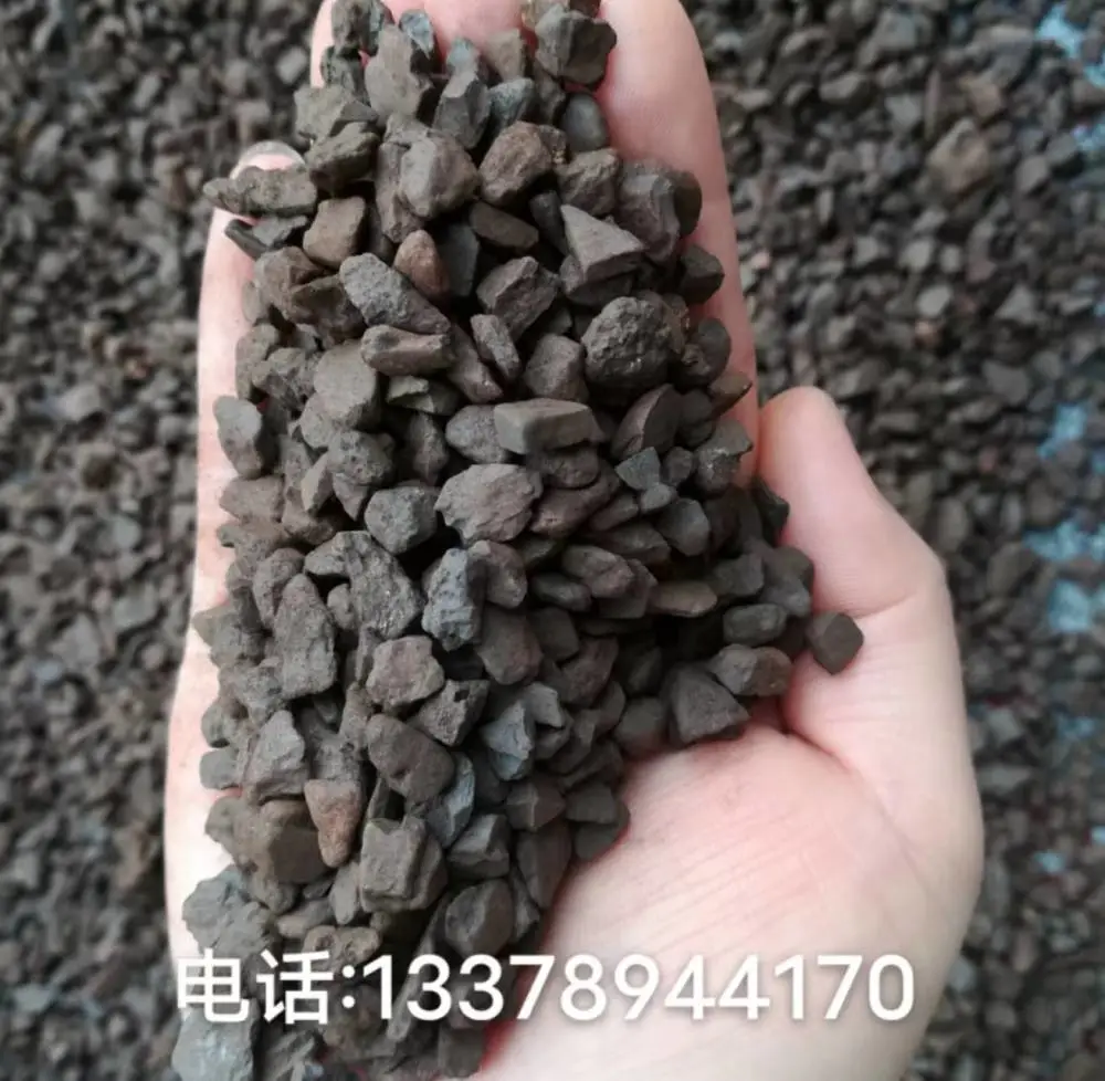 河南，东北地区大型水厂水处理，锰砂滤料，湖南厂家供应。