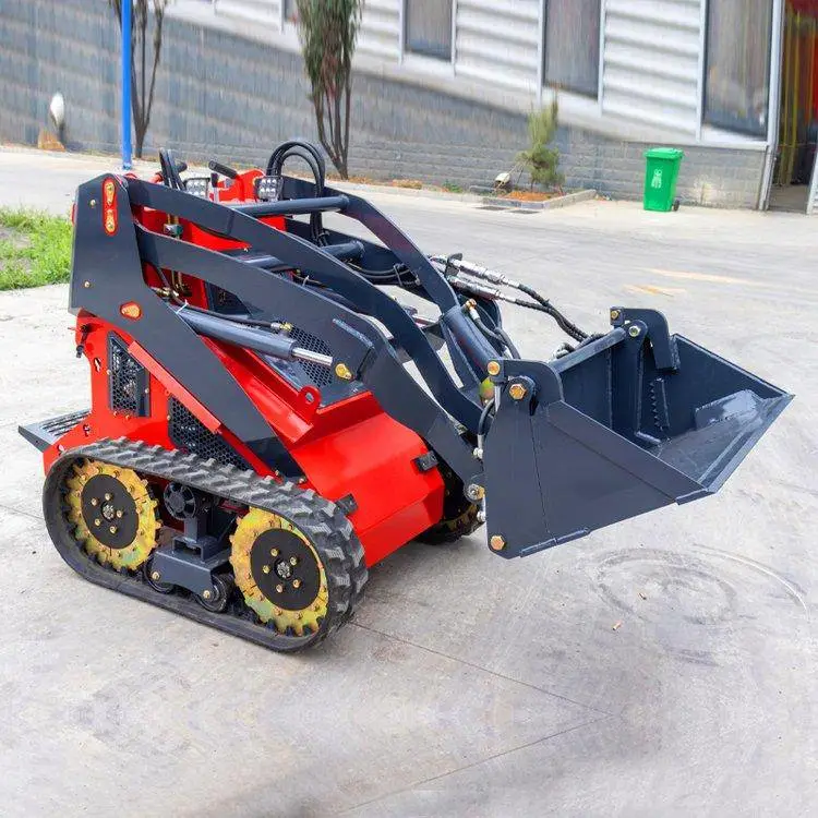 多功能可更换属具小铲车 380型履带装载机厂家
