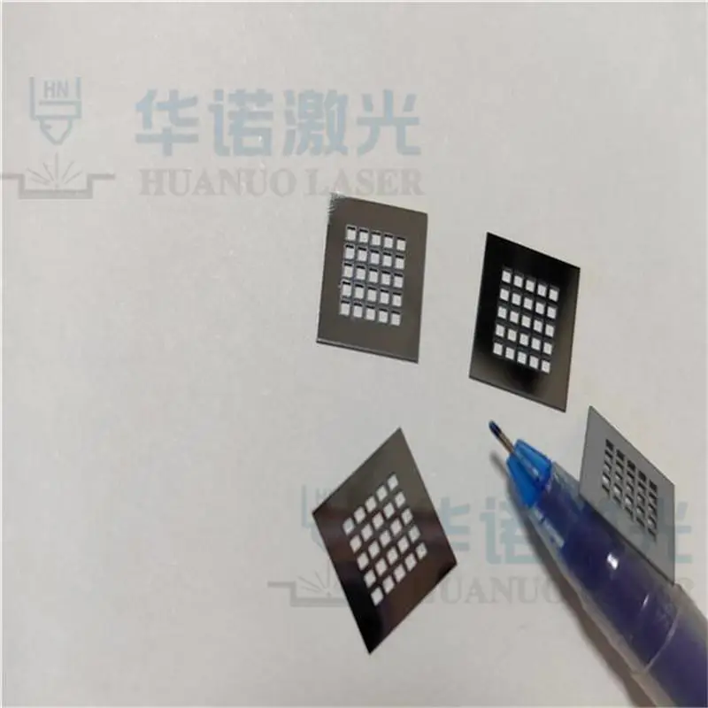 双面研磨硅片激光切割 镀膜晶圆 铌酸锂晶片激光打孔异形孔加工