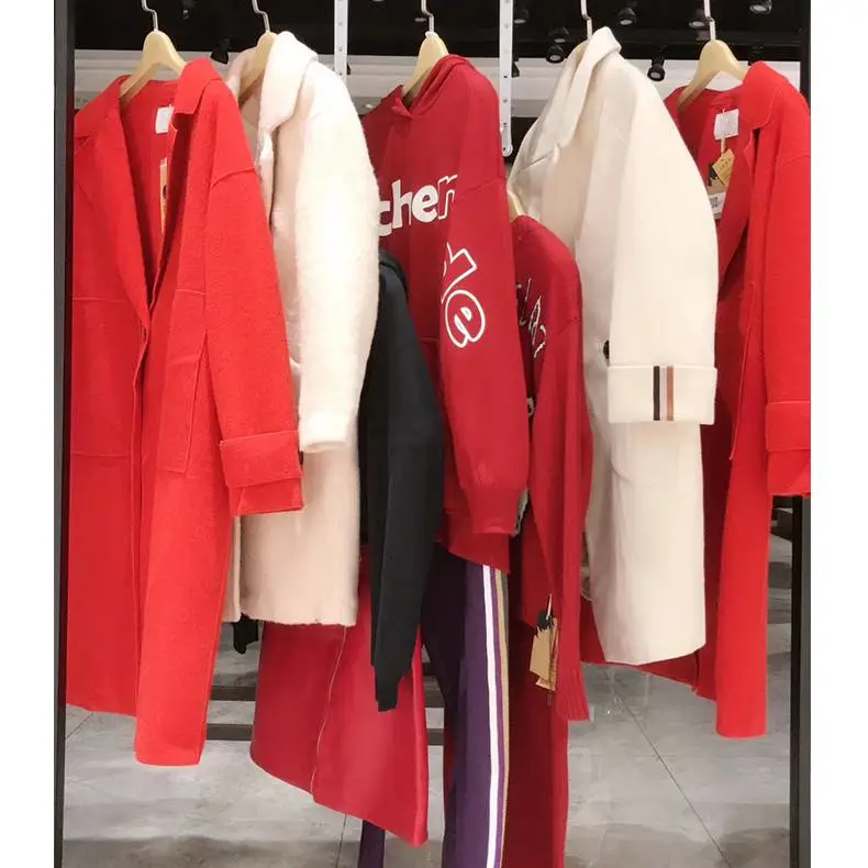 Gozo品牌折扣羽绒服羊绒大衣休闲直播安徽宣城服装货源网站批发尾货