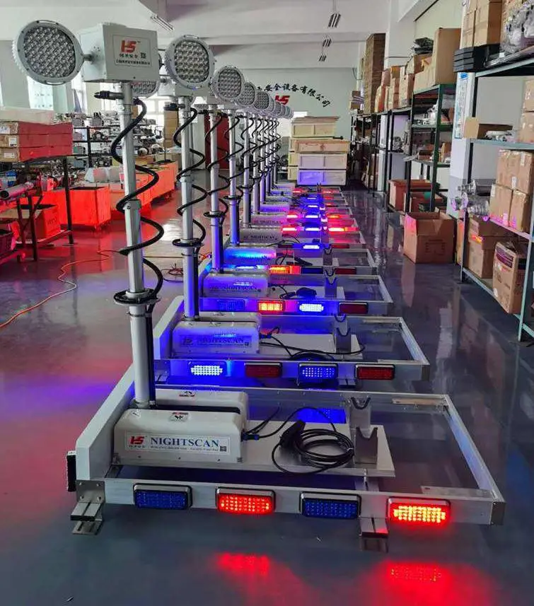 升降照明led摇头光束灯河圣公司12v车载照明灯