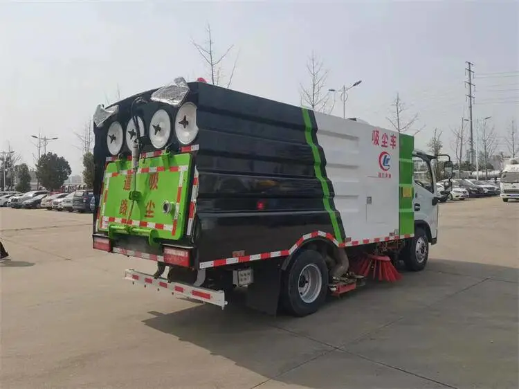 商场用电动吸尘车 杭州电动清扫车公司 东风锐铃5吨纯吸式清扫车