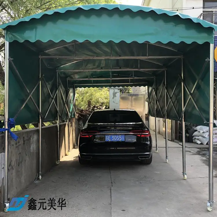 凉山卸货钢架蓬制作-伸缩仓库雨棚安装技巧