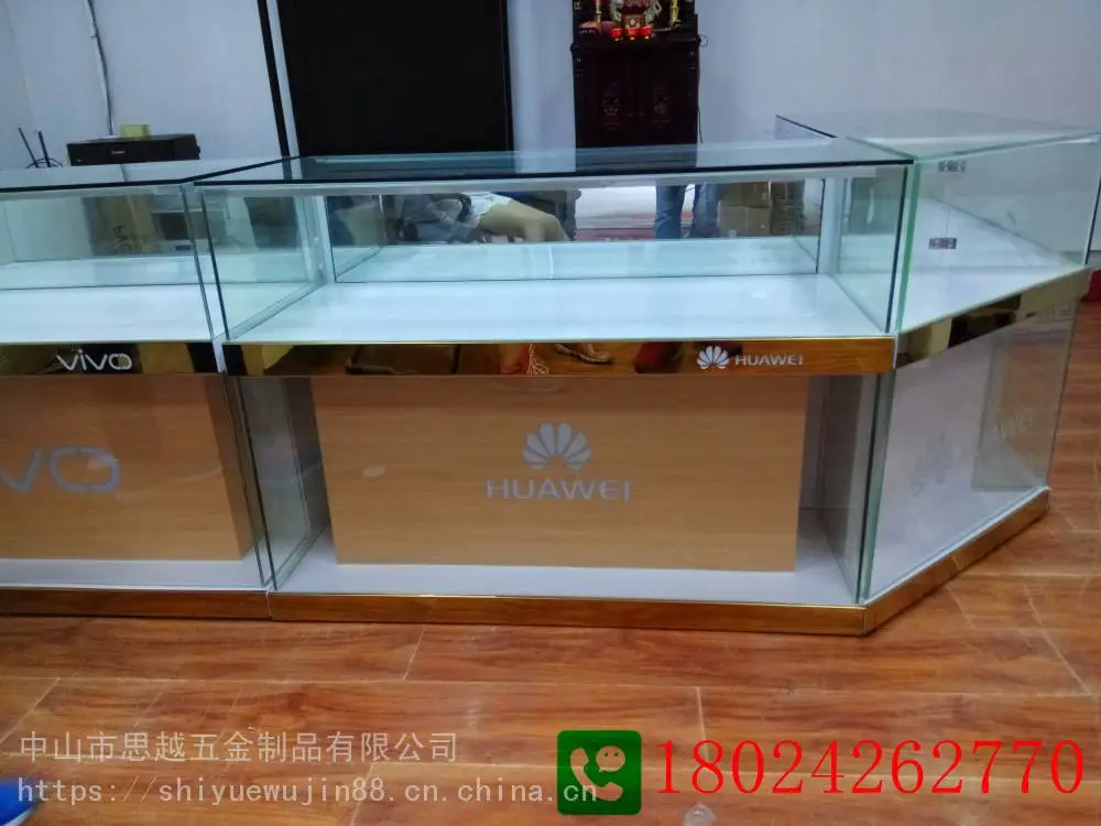 潮品手机柜台厂家定做5G受理台收银台服务台