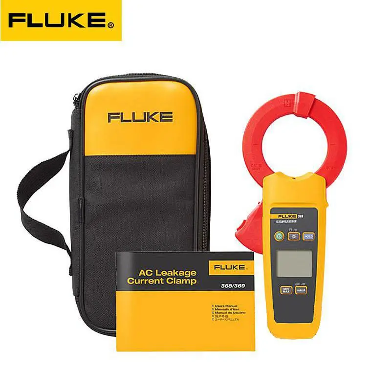 FLUKE福禄克F368FC F369FC真有效值交流漏电流钳形表微安级钳形表