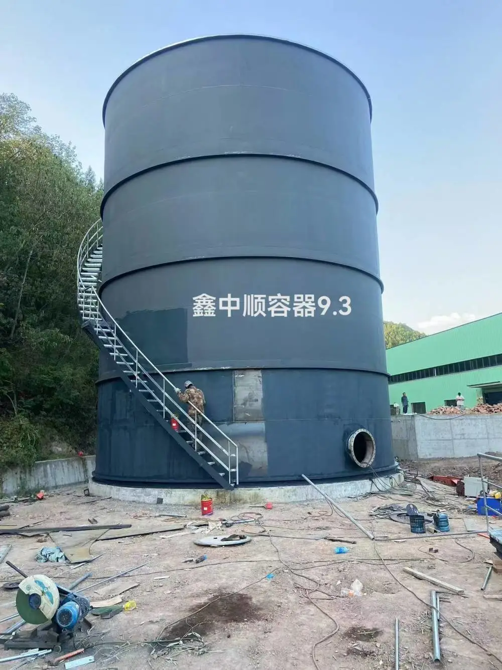 304不锈钢加热油罐不锈钢加热罐生产厂家鑫中顺容器