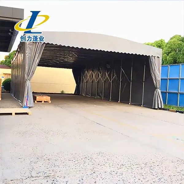 许昌悬空电动雨棚 大型雨棚 许昌推拉篷哪家好
