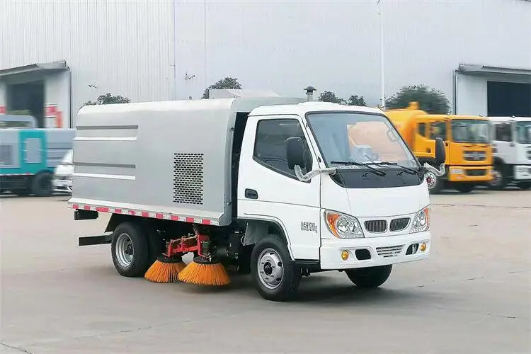路障清扫车视频 纯吸式扫地车视频 8方扫路车道路清扫车
