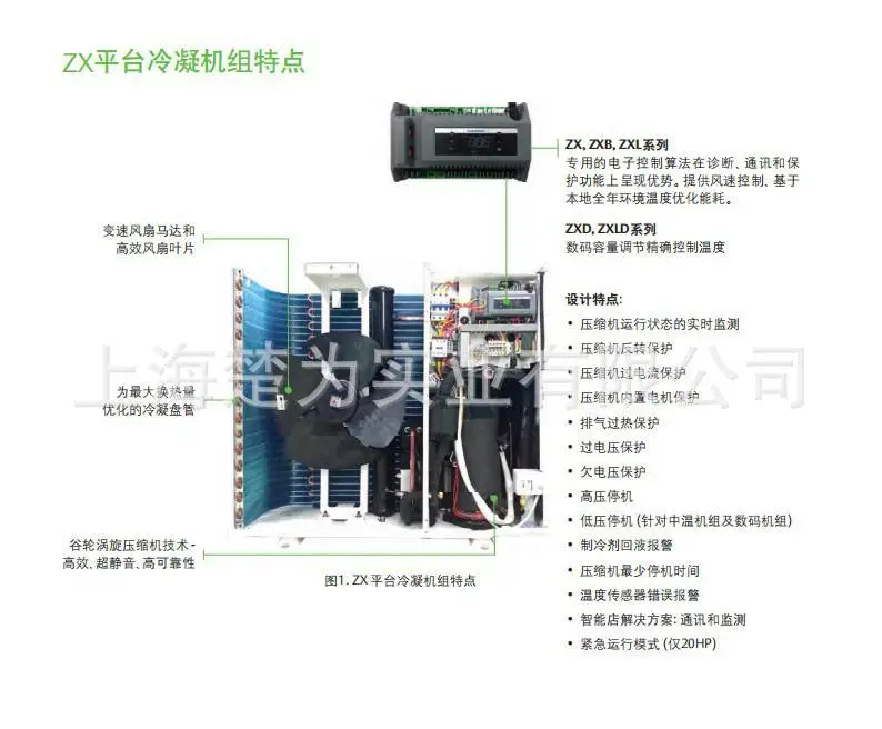 艾默生***灵动涡旋压缩机冷凝机组