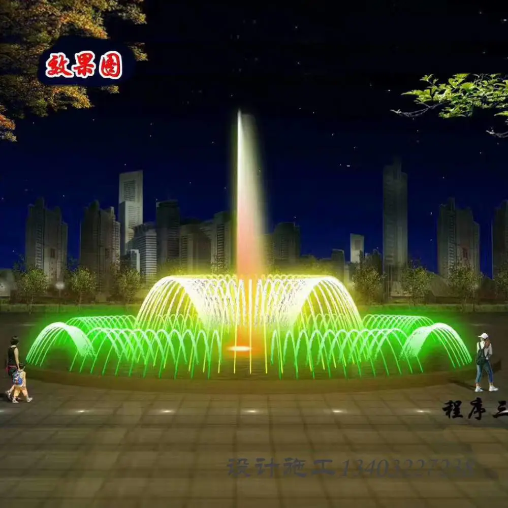 吕梁喷泉球阀设计 喷泉鱼缸 音乐喷泉制作
