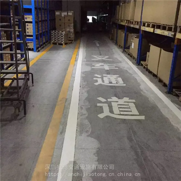 深圳厂房热熔划线 检测站热熔标线施工多年经验