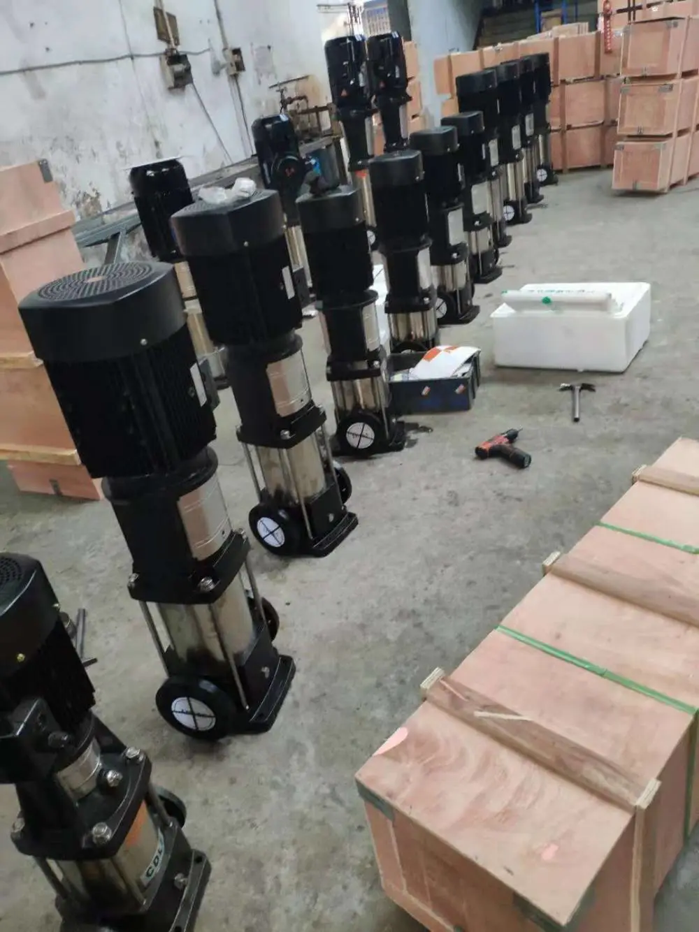 气压给水泵 CDLF16-100 11KW 扬程：118M 江苏宿迁众度泵业 不锈钢