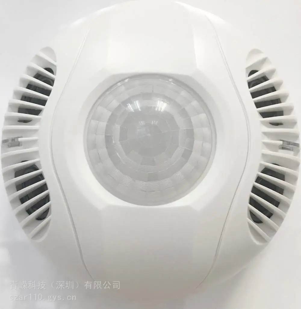 青嵘科技展览馆博物馆玻璃通柜吸顶驻波探测器MCDP-08