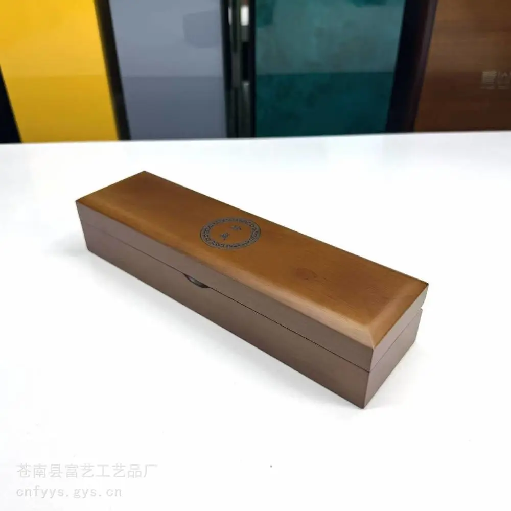沉香木盒 礼品盒定做 中药丸木盒包装 黑色烤漆木盒龙港木盒厂