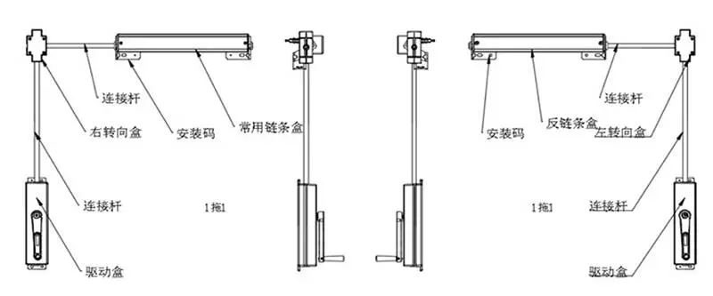 平顶山手动推窗机 开窗机手摇开窗器可装窗帘
