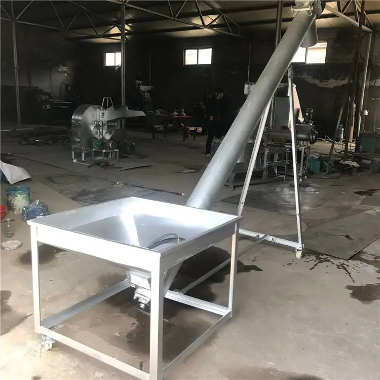铜陵批发生产颗粒粉体螺旋上料机有机肥处理机粉剂圆管加料机