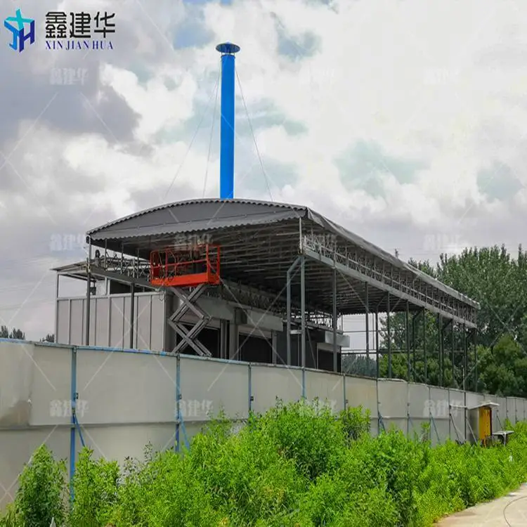 广东汕头 网球场遮阳篷 工业大型仓储棚 价格优惠