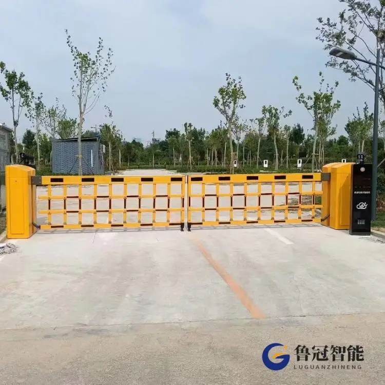 绥中县专业道闸安装小区起落杆电动伸缩门定制生产厂家