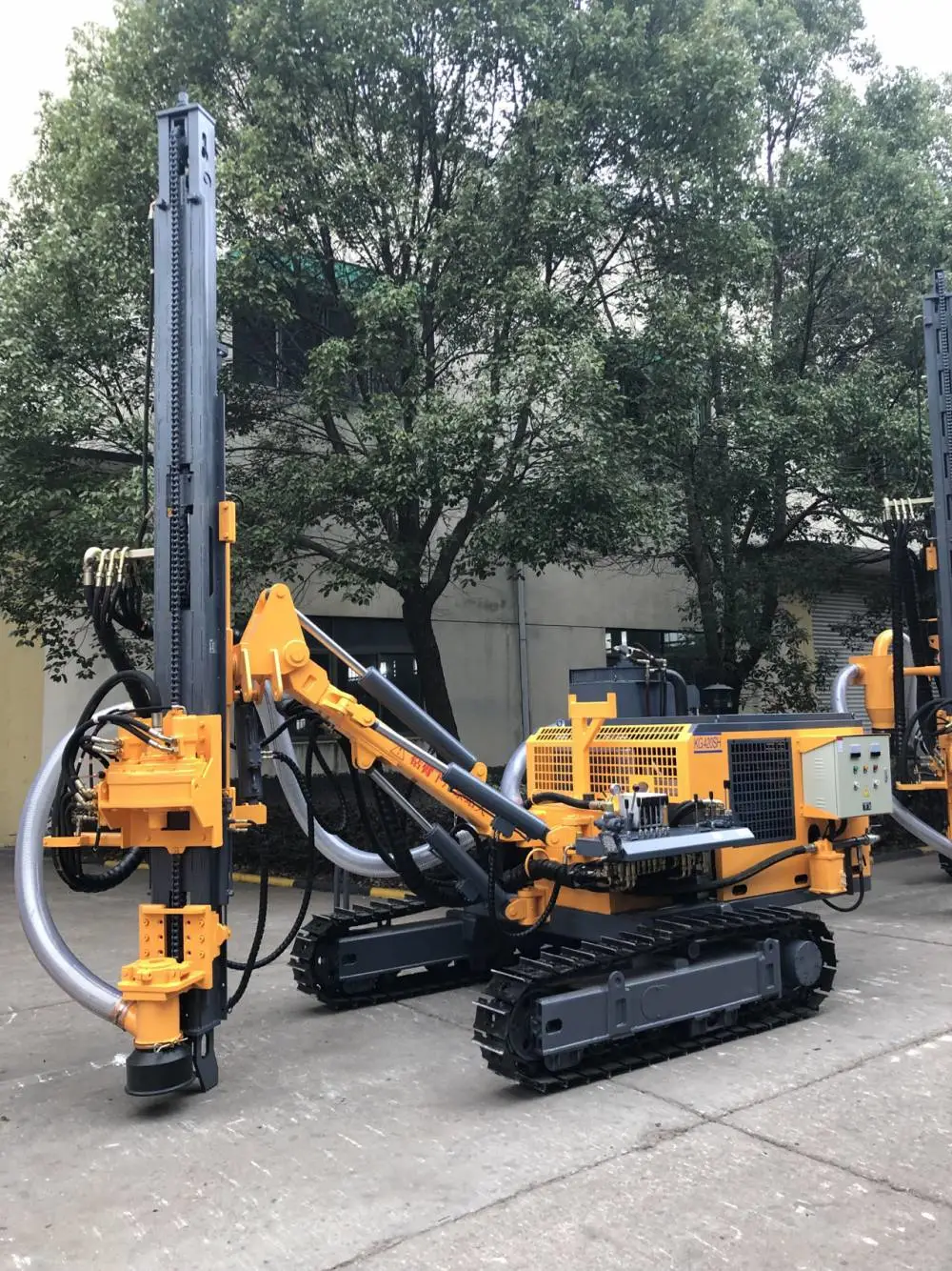 KG420S型露天潜孔锚固钻车开山重工出品柴电双用