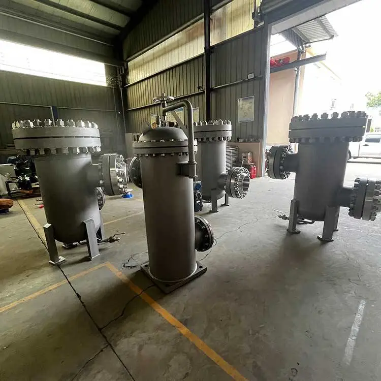 嘉硕环保高压过滤器耐高压精密过滤器 碳钢不锈钢高压管路过滤器