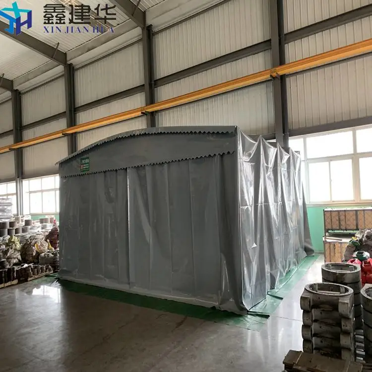 通辽大排档推拉帐篷_仓储物流棚_实力厂家