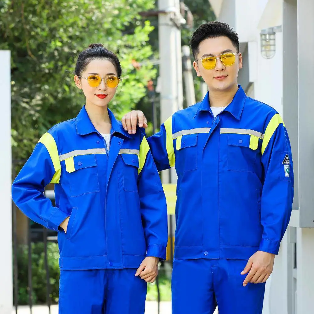 木幂森制衣 防静电工作服 石油化工涤棉劳保服 工厂定制 团队工装