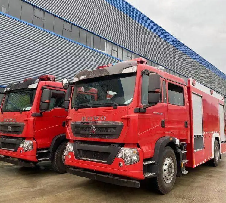 国六重汽8吨水罐消防车 森林消防灭火 工程抢险 小区灭火救援车