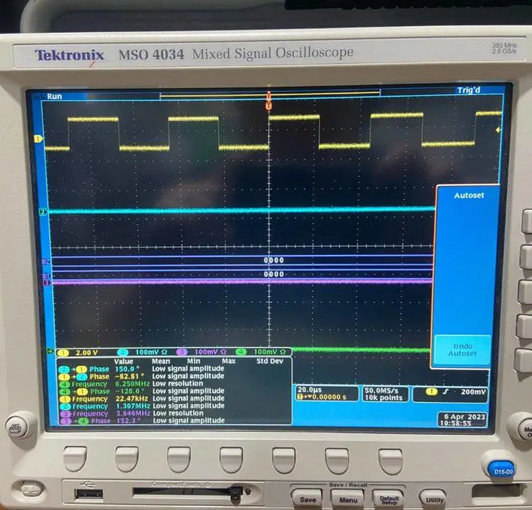现货 二手泰克tektronix 300Mhz MSO4034示波器 4通道