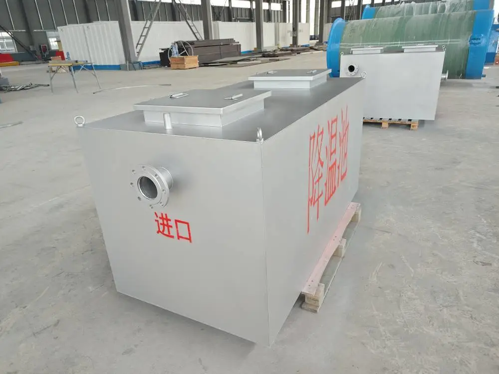 不锈钢降温池 设计参数 耐腐蚀 流量30m³/h 工业降温 现货供应