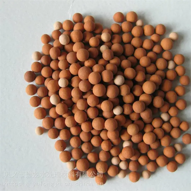 豫龙 陶粒滤料报价 生物滤池挂膜陶粒 加工定做