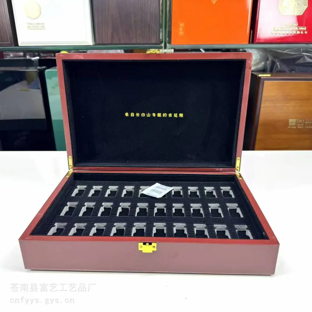 开窗木盒 玉器木盒 首饰品木盒 项链木盒平阳木盒厂