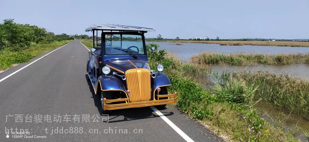 广西南宁电动看房车 接送观光车 8座电瓶车TJ-S8FA续航120KM