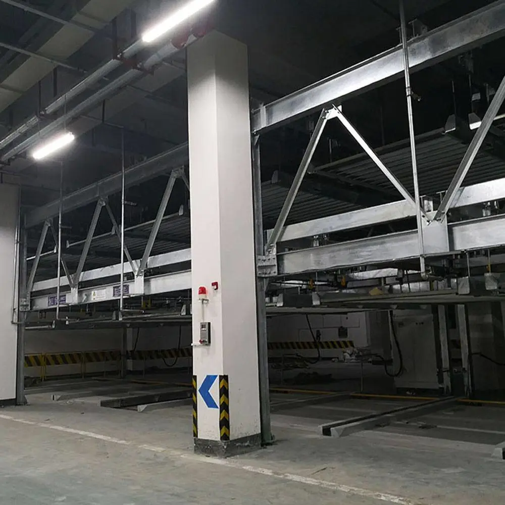 宜宾市江安立体车库租赁 地产升降横移 PJS立体车位二手租用 莱贝立体停车库建设