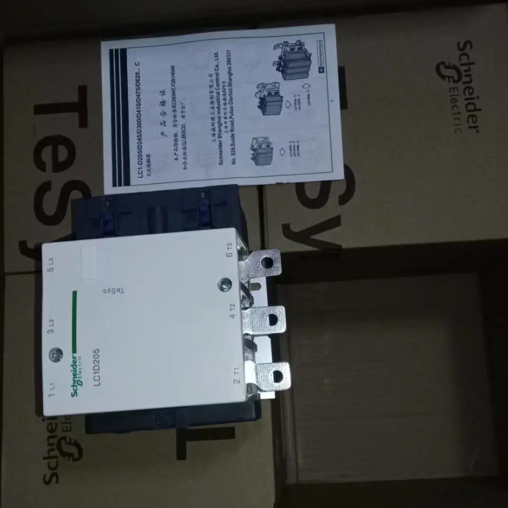 施耐德交流接触器LC1E300B5N参数 接线图线圈:AC220V